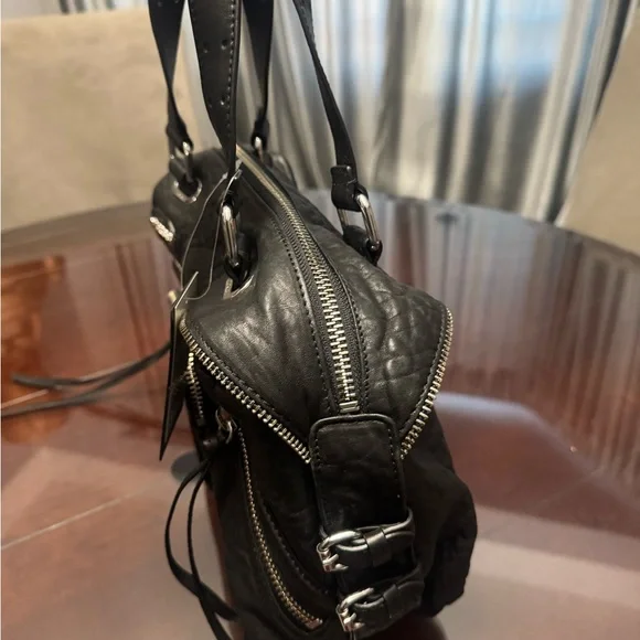 L.A.M.B. Black Leather bag - Picture 5 of 9